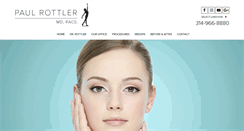 Desktop Screenshot of dr-rottler.com